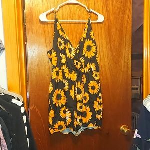 Shein Sunflower Romper